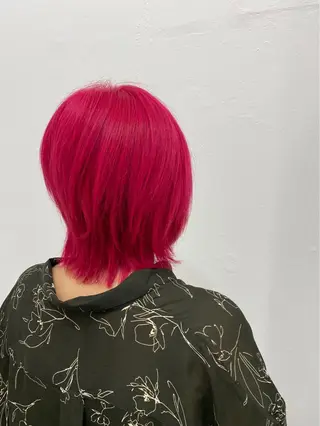 ショート カラー ヘアアレンジ 🧸縮毛矯正特化 金澤 彩香🎀のヘアスタイル