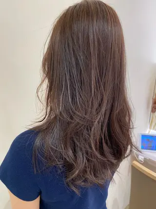 ロング カラー 髪質改善/白髪ぼかし レイヤー 🌱千咲季のヘアスタイル