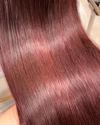 ロング 近 紗理奈のヘアスタイル