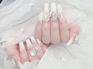 ネイル MoMoA Nail ネイル長さ出し専門店のネイルデザイン