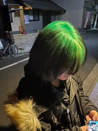 ミディアム 牧野瀬 圭吾のヘアスタイル