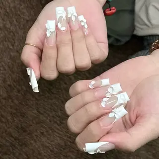 ネイル 長さだし専門 ありさのネイルデザイン