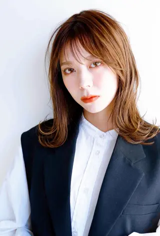 ロング nalu新宿所属・🦋春山 さとみ🦋のヘアスタイル