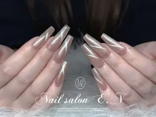 ネイル E.N🦋 長さ出し/持ち込みのネイルデザイン