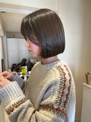 ショート カラー GO TODAY シェアサロン 表参道Flos店所属・nishi fuyumiのヘアスタイル