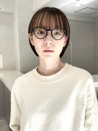 ショート 多毛専門/ 酒井愛由のヘアスタイル