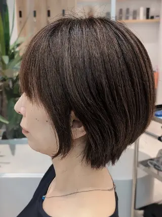 カラー ショート 田端みおと🐱 SoZoBridgeのヘアスタイル