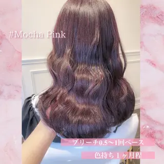 セミロング カラー LOTTA CUCCI所属・miyu /トレンド カラー×艶髪のヘアスタイル