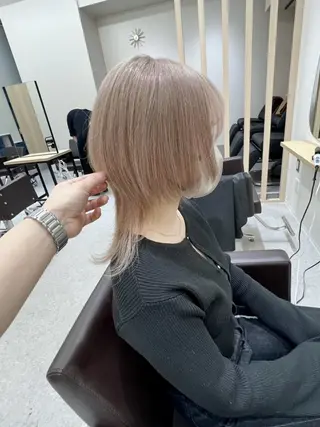 ミディアム カラー ✨【公式】 juhl.横浜✨のヘアスタイル