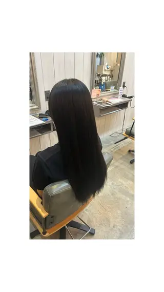ロング 長谷川 楓恋のヘアスタイル