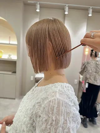 カラー 色素薄めカラー o___mioのヘアスタイル