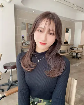 カラー 無料/縮毛矯正 /表参道/まいのヘアスタイル