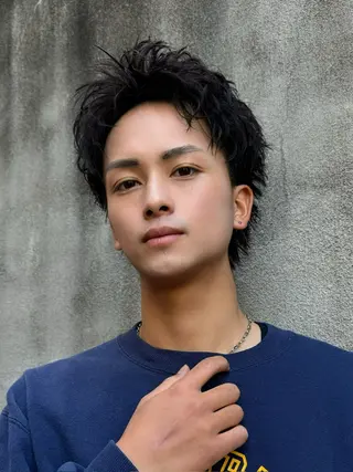 ショート パーマ キッズ 大人メンズパーマ メンズ特化　萱原大幹のヘアスタイル