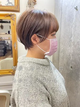 ショート cachecache所属・及川 光のヘアスタイル