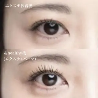 マツエク・マツパ and MORE アンドモア(代々木)のマツエク・マツパデザイン