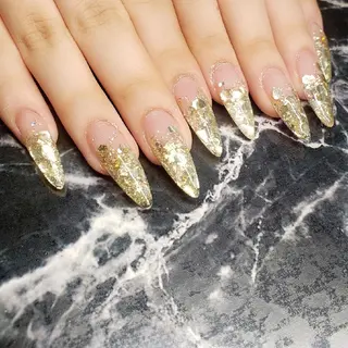 ロング ネイル クロキ 。のネイルデザイン