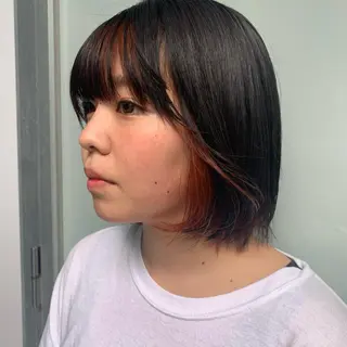 ショート カラー 🎀韓国/髪質改善 長野美和🎀のヘアスタイル
