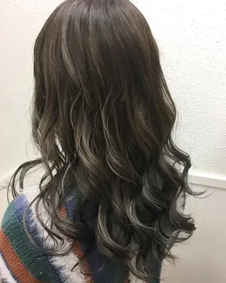 ロング カラー 髪質改善/美髪矯 正ヤマモトハルキのヘアスタイル