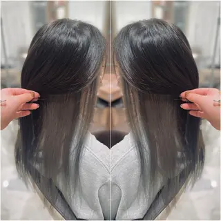 ロング カラー 全席個室　暖色カラー Zina松園優香🌸のヘアスタイル