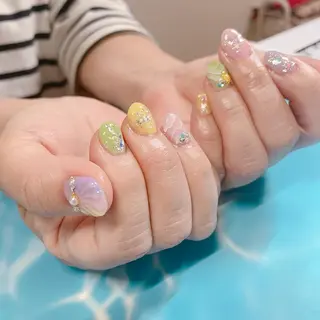 ネイル 奥園 良恵のネイルデザイン