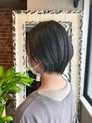 ショート ミズタ マイのヘアスタイル