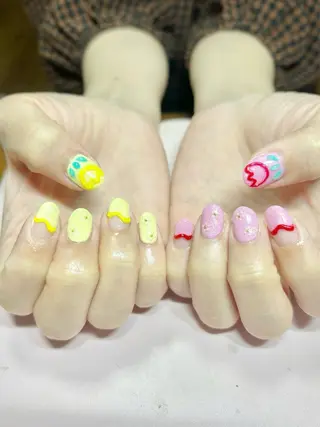 ネイル candy nail所属・早川 理沙のネイルデザイン