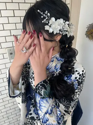 ヘアアレンジ 大人可愛いヘアメイク 💋🧚‍♀️しずかのヘアスタイル