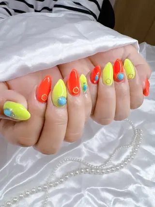 ネイル 高島 夏海のネイルデザイン