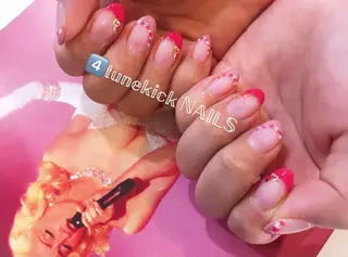 ネイル 4tunekick NAILS(フォーチュンキックネイルズ)所属・光森 淳子のネイルデザイン