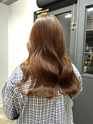 セミロング カラー ROCCOeast Rukaのヘアスタイル