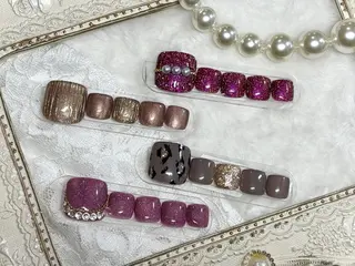 ネイル 黒川 舞のネイルデザイン