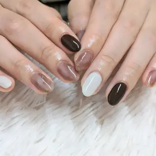 ネイル 會田 瑠衣のネイルデザイン