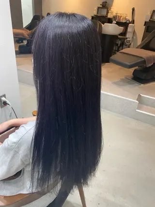ロング M Rのヘアスタイル