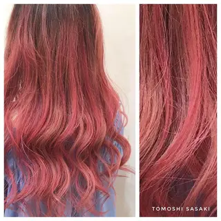 カラー ササキ トモシのヘアスタイル