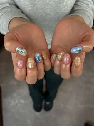 ネイル 【新宿三丁目】 もえNoël🎨🤍のネイルデザイン