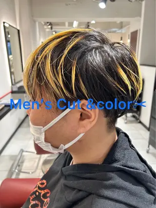 メンズ メンズパーマ/カラー /須藤　大貴のヘアスタイル