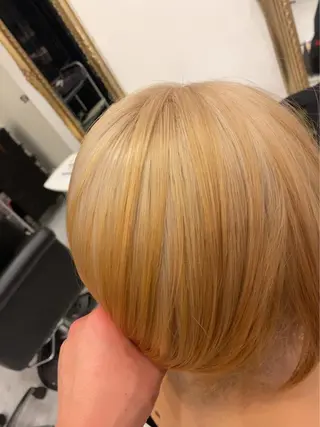 ミディアム カラー 💎JADE GRACE💎のヘアスタイル