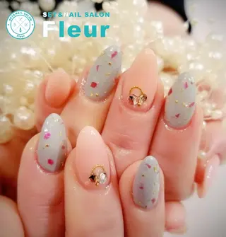ネイル nail&eye ♡Fleur♡のネイルデザイン