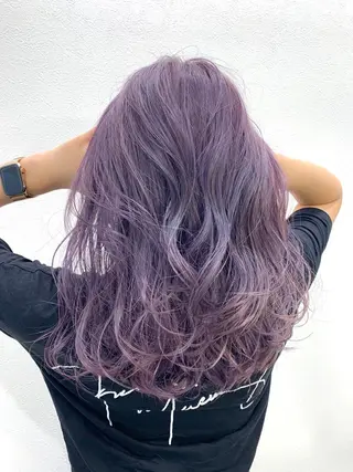 ロング カラー 酸性ストレート/ブリ ーチなし/中村 匠のヘアスタイル