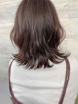 ミディアム カラー 🕶️佐藤 海李🐏のヘアスタイル
