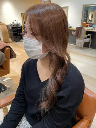 ロング 亀川蓮 Agu hairのヘアスタイル