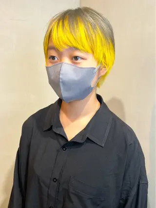 ショート カラー Aya/四条烏丸/ インナーカラーのヘアスタイル