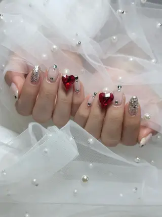 ネイル 🎀韓国ネイル/ キラキラネイル専門店のネイルデザイン