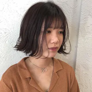 ショート カラー 江原 彩華のヘアスタイル