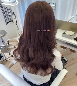 ロング カラー ParveMix🎀 稲垣詞葉のヘアスタイル