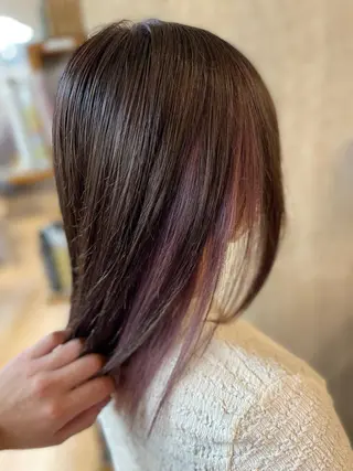 カラー 🇰🇷韓国ヘア 🇰🇷ナミユウのヘアスタイル