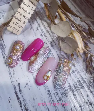 ネイル arm in arm ︎✿Yamamotoのマツエク・マツパデザイン