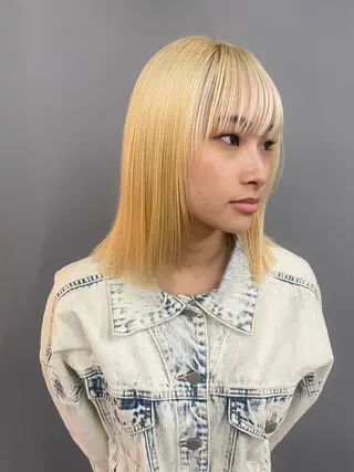 ミディアム カラー toiro所属・似合わせカット/ naokoのヘアスタイル