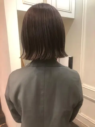 ショート カラー classic 新横浜所属・大人girly🛋️ 🤍yukakoのヘアスタイル