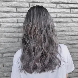 セミロング カラー ヘアアレンジ アンドウ ユウ/ レイヤーカット/韓国のヘアスタイル